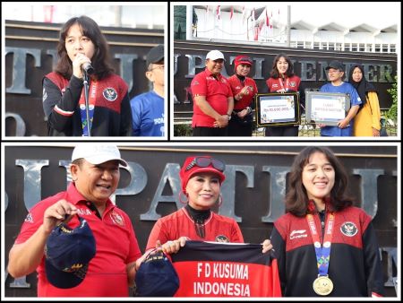 Sabet Emas SEA Games 2023, Febriana Dapat Bonus dari Pemkab Jember Rp10 Juta & 1 Unit Motor
